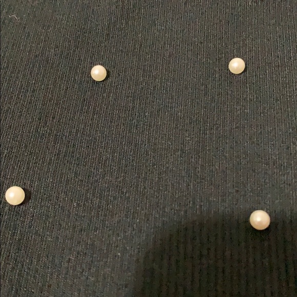 Ribbed Zara crop pearl tee - Picture 5 of 5